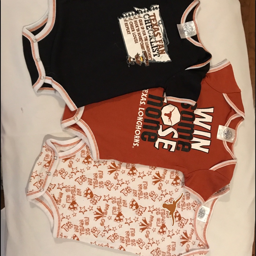 UT baby bodysuits 6-9 mo rivalry threads’91